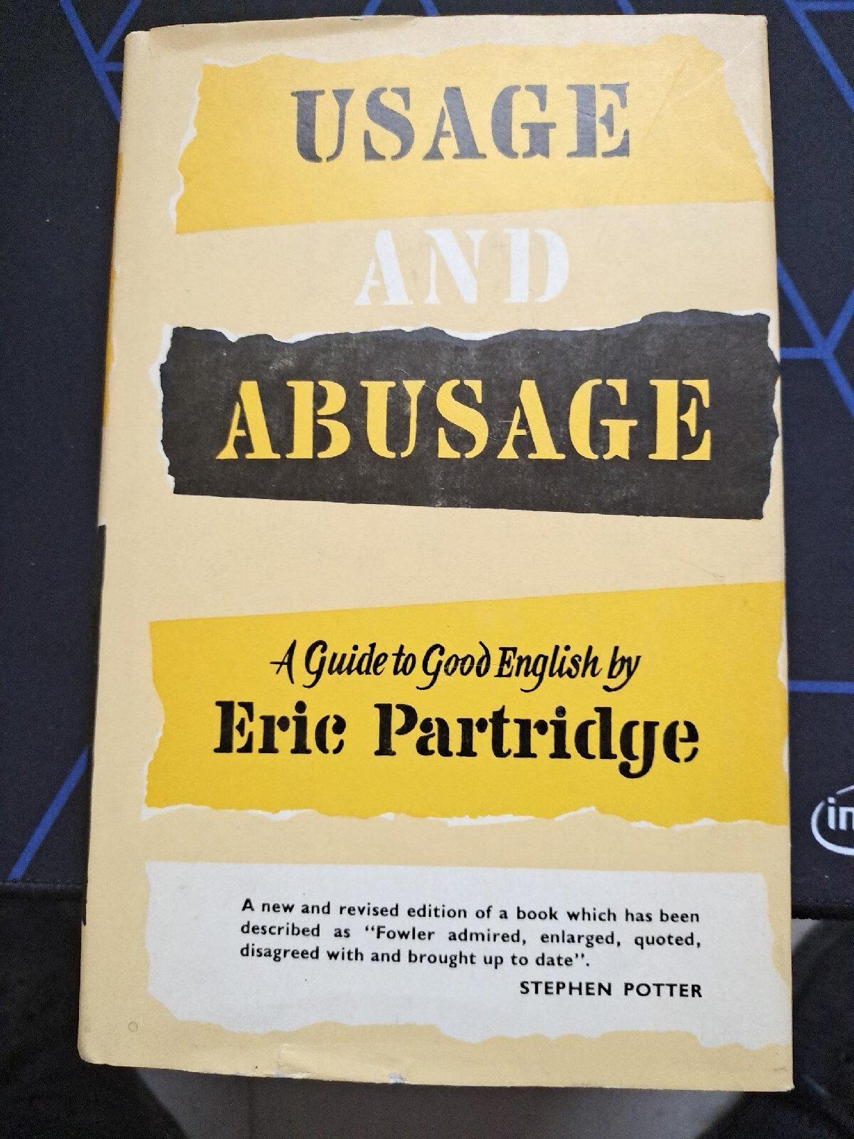 [二手9成新] usage and abusage a guide to good english