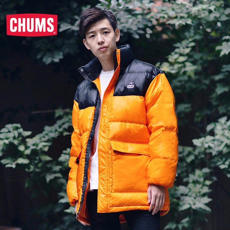 CHUMS洽洽鸟羽绒服户外运动休闲冬保暖650蓬鸭绒羽绒服外套CH04-1206 CH04-1206-D001 M (170)