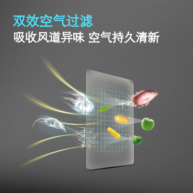 西门子(SIEMENS) 271升 风冷无霜 三门冰箱 双效过滤 精确控温（浅金色） BCD-271W(KG28NV230C)