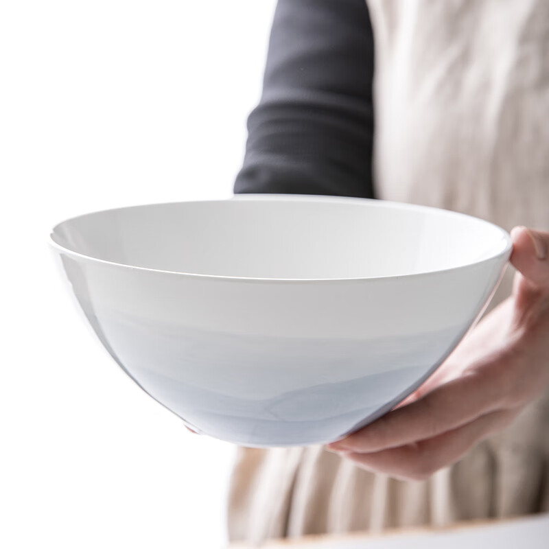 悠瓷（youcci） 雾海系列 北欧陶瓷面碗大号米饭碗家用创意汤碗泡面碗个性大碗好看的沙拉碗 雾海系列-6.5英寸面碗