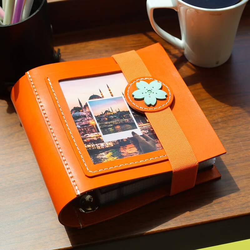 一本时光活页相册本真皮5寸6寸影集拍立得宝宝成长纪念册礼品生日