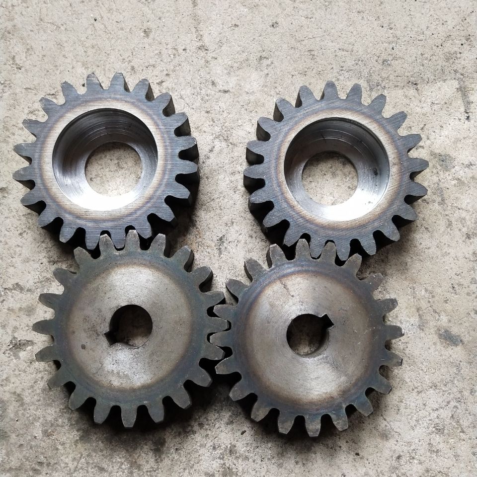 oimg压面机齿轮配件面辊对齿20齿23齿多种型号面条机大小齿轮小钢牙轮