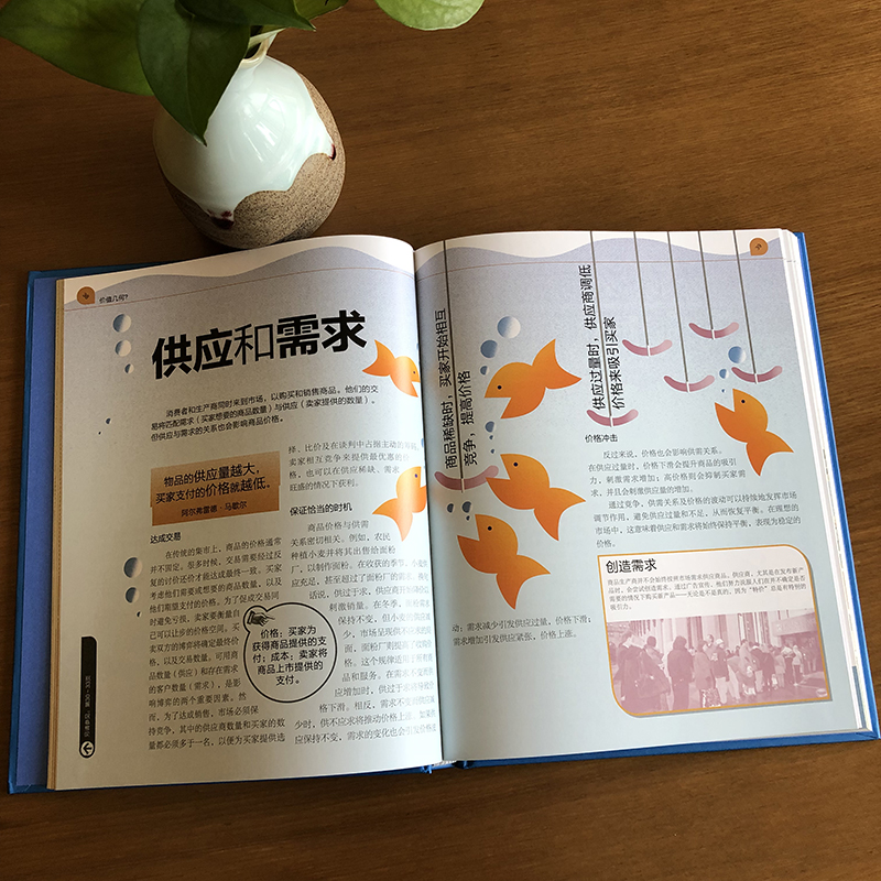 DK青少年人文科普百科：经济学百科 小猛犸童书(精装)详情图