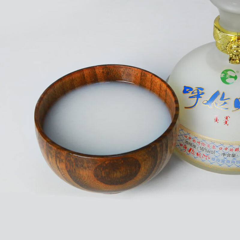 晨臻 5折 内蒙古草原马奶酒精品乌兰奶酒500ml×4瓶草原低度精品乌兰