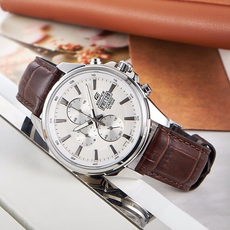 卡西欧男表 edifice防水潮流休闲石英男士手表 礼物送男友 efb-509l