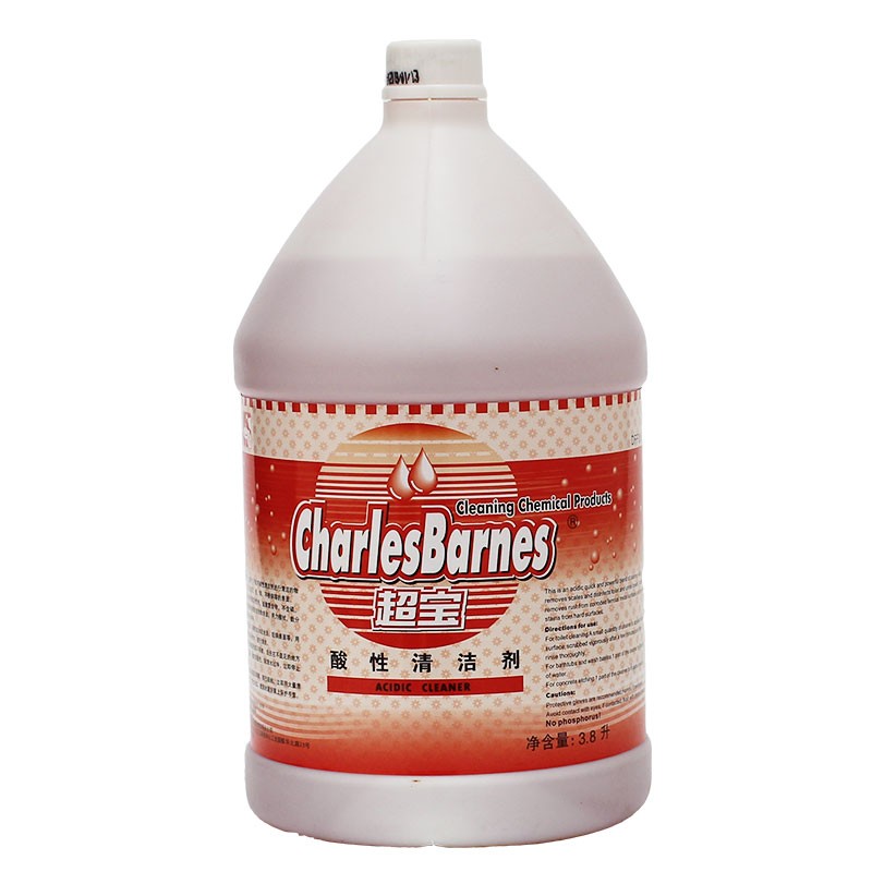 超宝酸性清洁剂除锈清洁剂 去除铁锈 除锈清洁剂3.78升/桶 1桶(3.