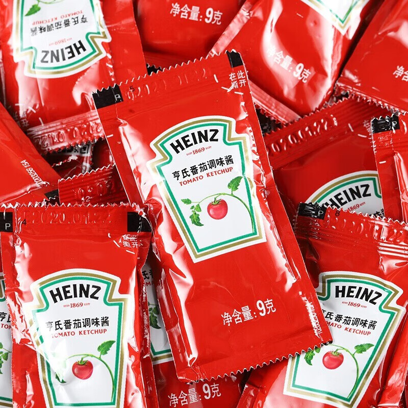 亨氏(heinz)番茄酱小包装蕃茄沙司薯条披萨汉堡kfc专用商用家用 -番茄