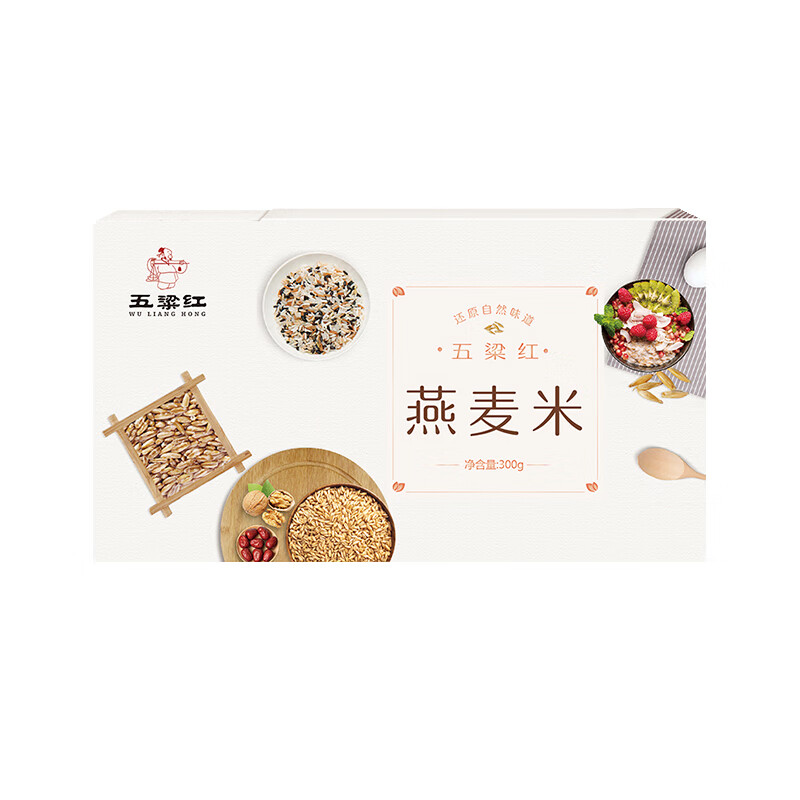 五粱红东北燕麦米裸燕麦 杂粮 五谷杂粮粥 五谷粗粮300g