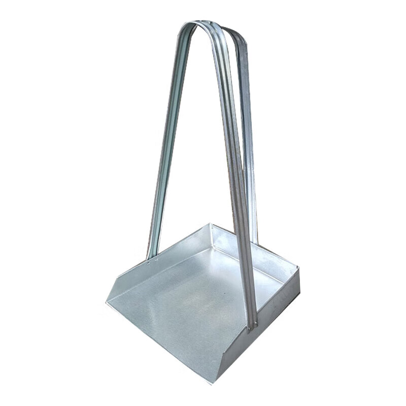 韵殿家用清洁铁畚箕铁簸箕单个铁戳子垃圾铲大号畚斗铁扒斗环卫专用