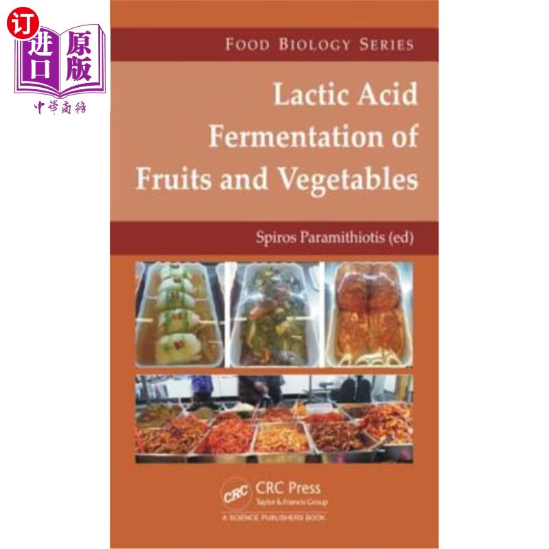 海外直订lactic acid fermentation of fruits and vegetables 水果和
