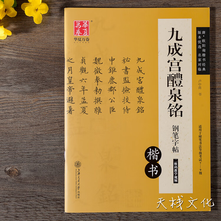 欧体硬笔小楷欧阳询楷书九成宫醴泉铭临摹描红字帖