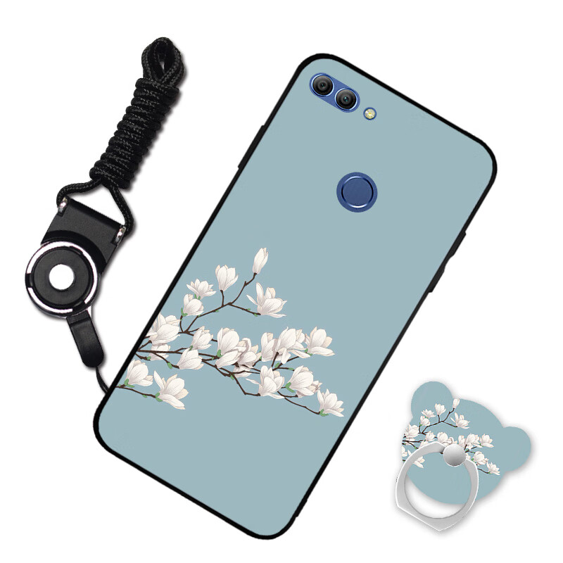 梦逸轩华为畅享8plus防摔fla-al10手机壳fla-al00全包边硅胶软套磨砂