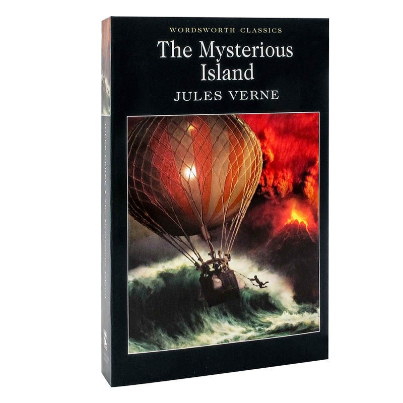 中图原版进口 神秘岛 the mysterious island jules verne 儒勒