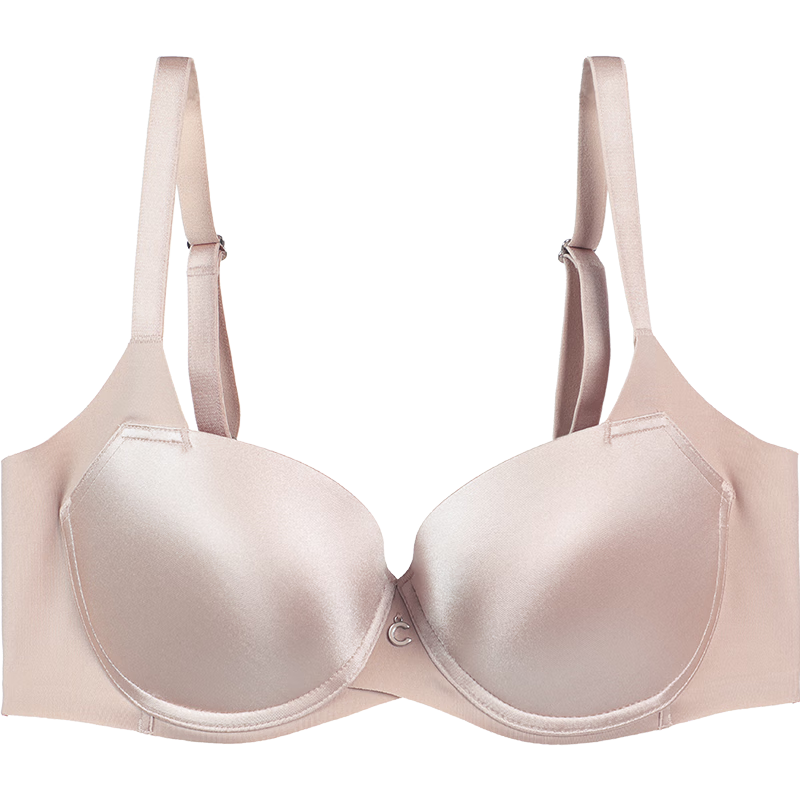 Comfit大碼內(nèi)衣女薄款無痕美背調(diào)整型上托內(nèi)衣CB00140禮物 藕色LAV 85C