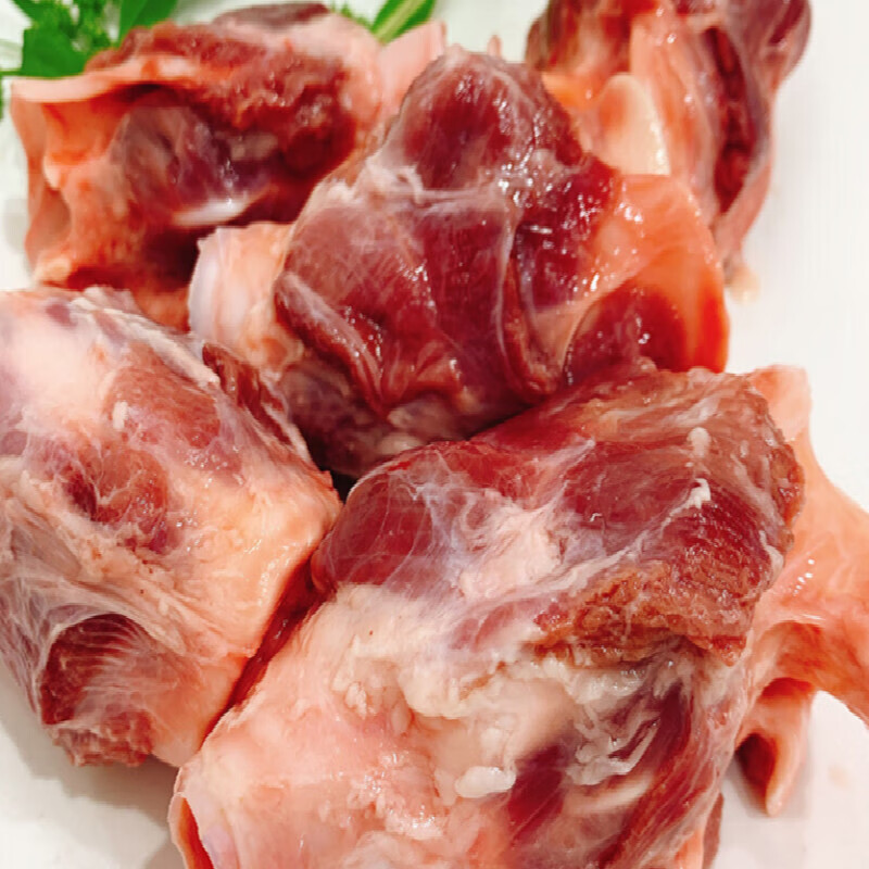 前岔新鲜土猪喉骨软骨喉头肉金钱脆骨卤菜麻辣烫食材猪肉类 500g