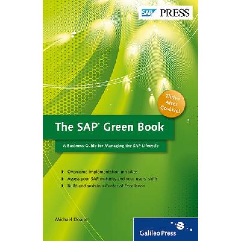 预订 the sap green book: a business guide for eff