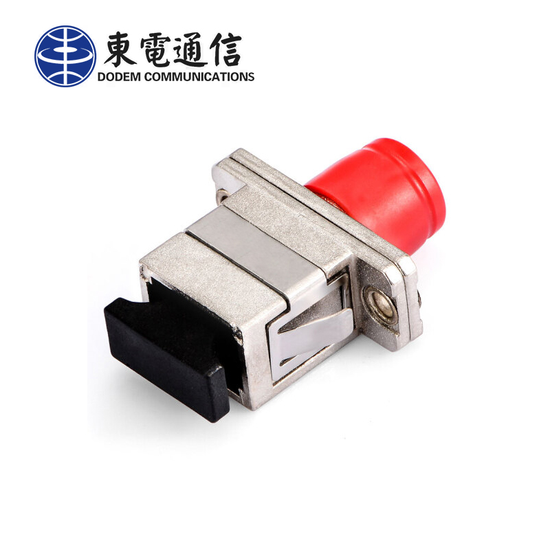 东电通信(dodem)fc-sc 锌合金单工 光纤适配器 光纤延长对接头