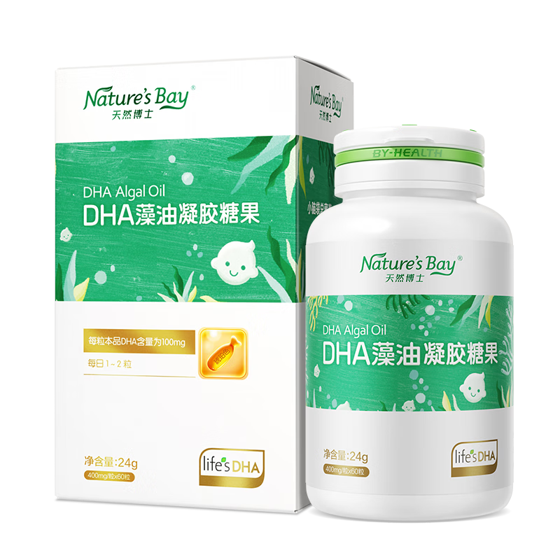 ��Ȼ��ʿС����DHA���� dhaӤ�׶���ͯ���˿�ʳ�ý����������Ӫ�� ������������ 60ƿ*1ƿ 403Ԫ