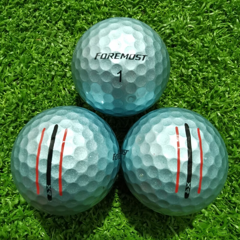 高尔夫球foremost三四层下场比赛用球高尔夫球二手球 20个:蓝色