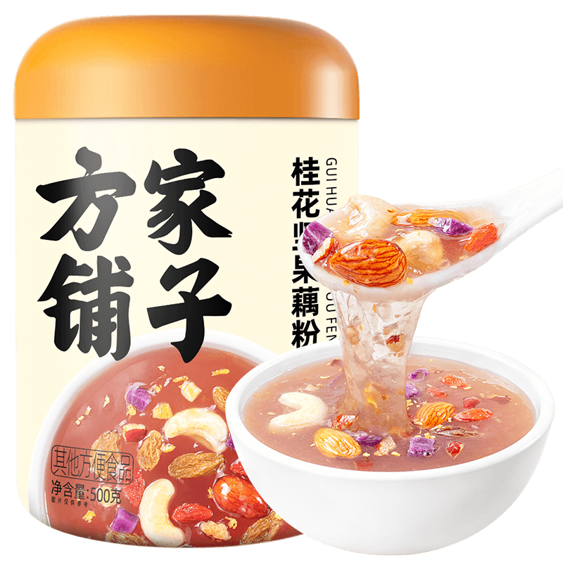 方家铺子 桂花坚果藕粉 500g