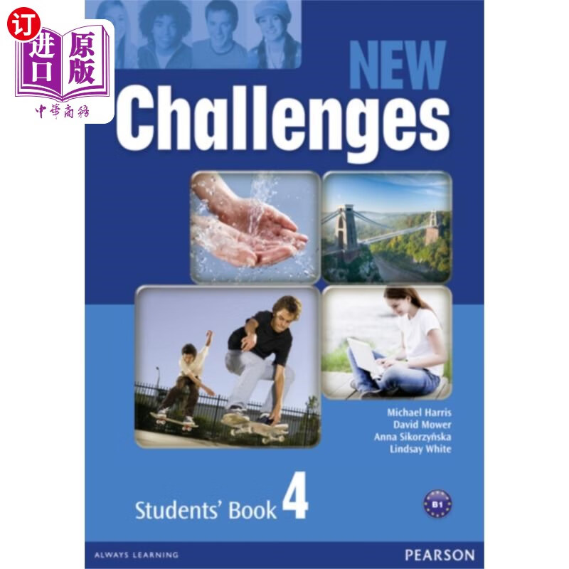 海外直订new challenges 4 students book 新挑战4学生的书