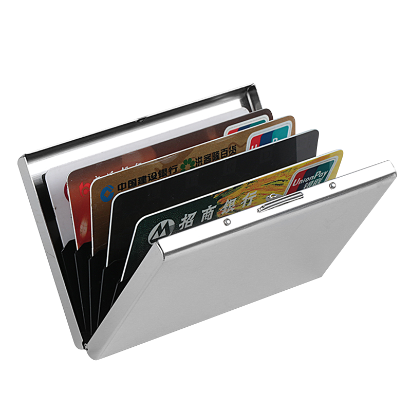 杜尔金属卡包价格走势，防盗刷RFID屏蔽8卡位设计