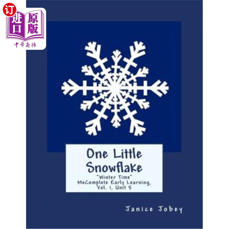 海外直订one little snowflake: mecomplete early learning program