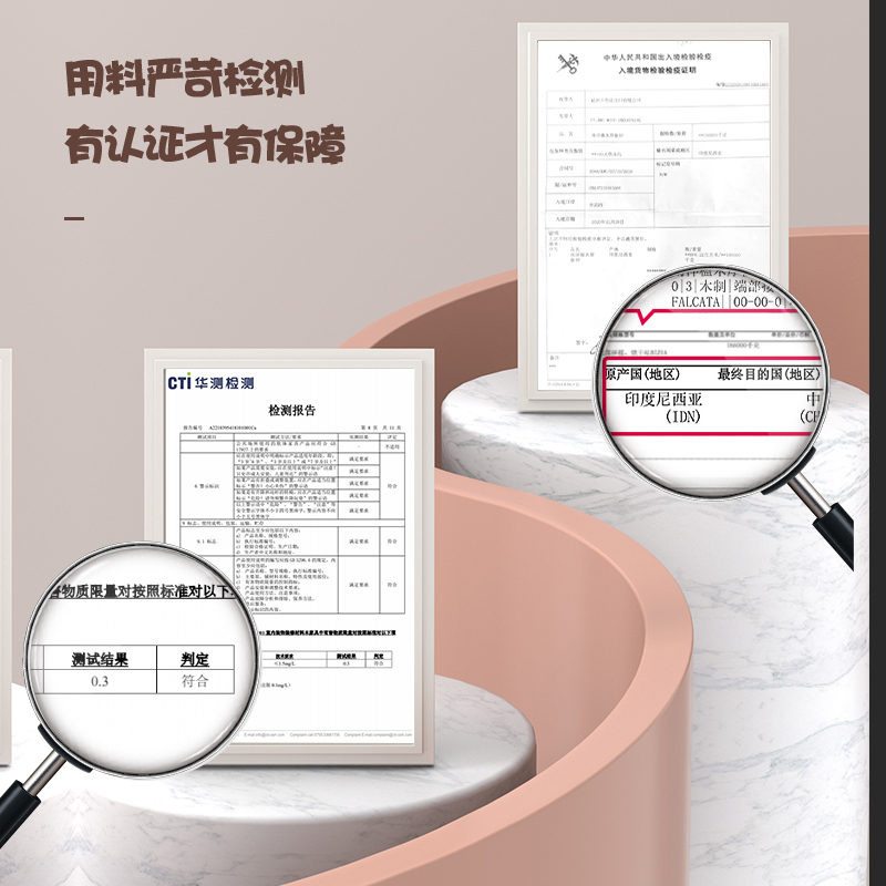 得力(deli)87006儿童学习桌椅套装 带书架可升降 楹木芯选材 80CM 蓝色