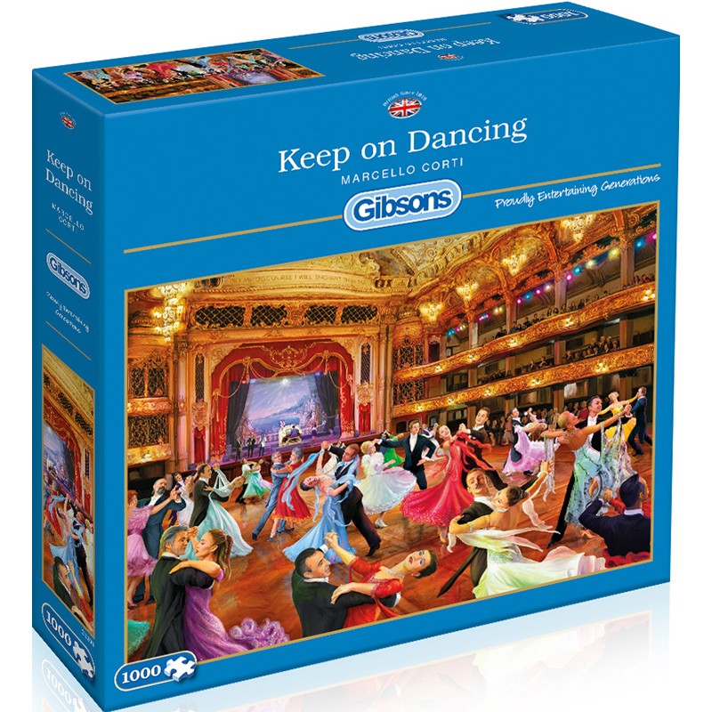 gibsons英国进口拼图1000片 继续跳舞g6209