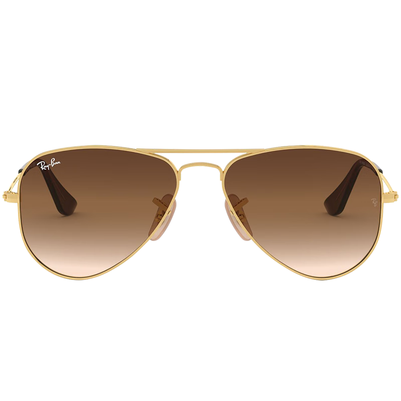 雷朋（RayBan）眼镜时尚系列太阳镜墨镜飞行员形金属全框张扬个性眼镜儿童眼镜