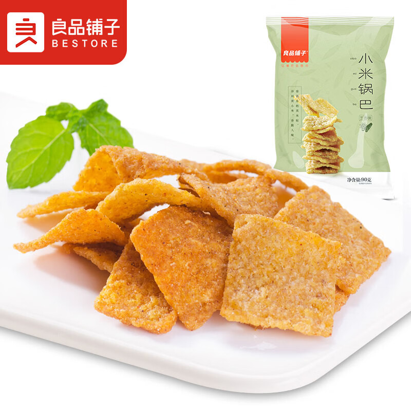 良品铺子 小米锅巴 五香味90后怀旧膨化零食 休闲小吃90g怎么样,好用不?