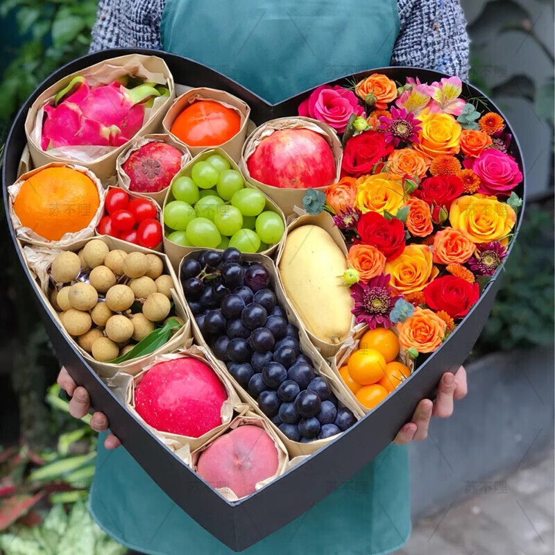 苏不哩鲜花水果礼盒水果篮送礼生日探望病人同城速递北京深圳广州武汉