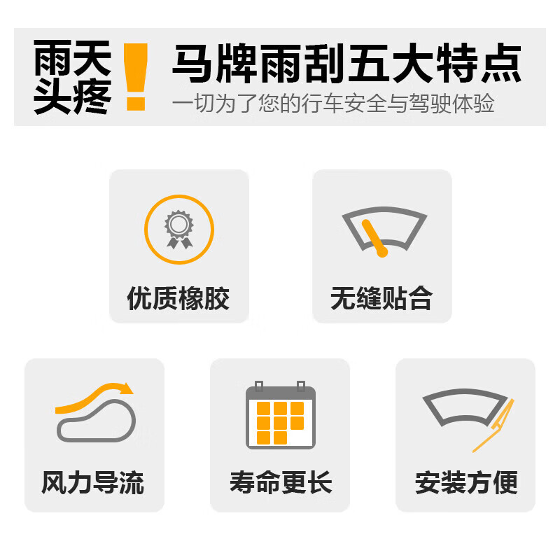 德国马牌(Continental)雨刷雨刮器S系列24/19(哈弗H7/魏派WEY VV7)大直插