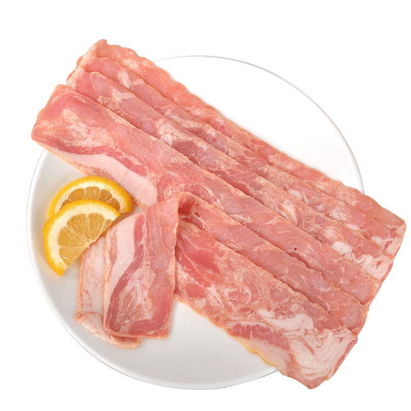 金鑼豬肉培根三明治手抓餅培根肉片披薩燒烤早餐燒烤食材 1.5kg*1袋經(jīng)典培根（豬肉培根）