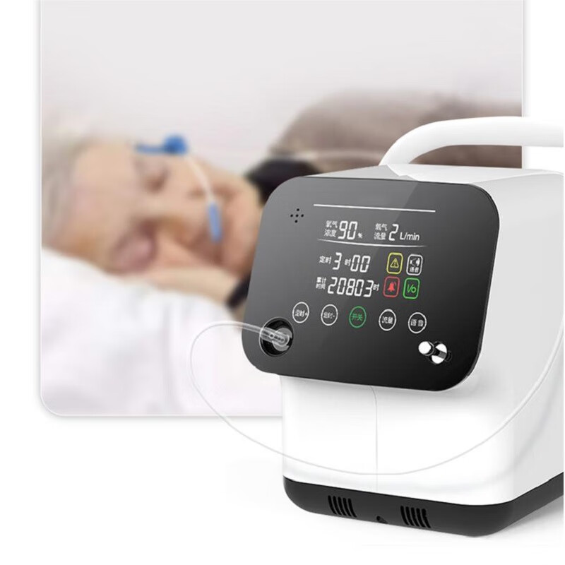 美之氧【送720天换新险】家用两升 2L制氧雾化 老人保健 孕妇氧气一体机 【720天换新】1-7升制氧流量可调 双人供氧 