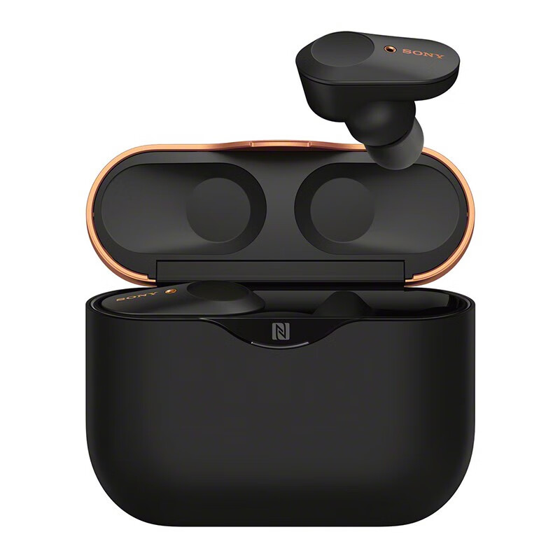 索尼（SONY） WF-1000XM3 真无线蓝牙降噪耳机入耳式运动降噪豆适用安卓苹果 WFXM3黑色