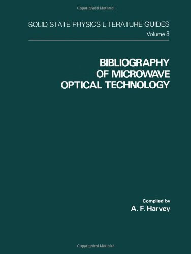 预订 bibliography of microwave optical technology
