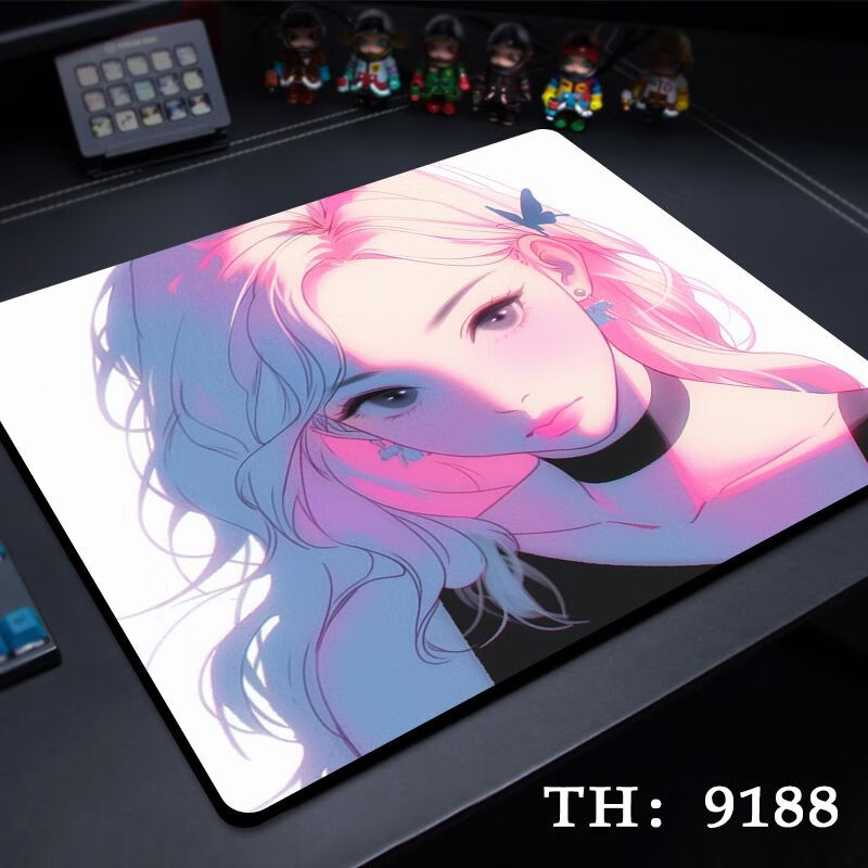 息尼若森女帝鼠标垫美式美女粗面电竞鼠标垫超大号男女游戏fps办公