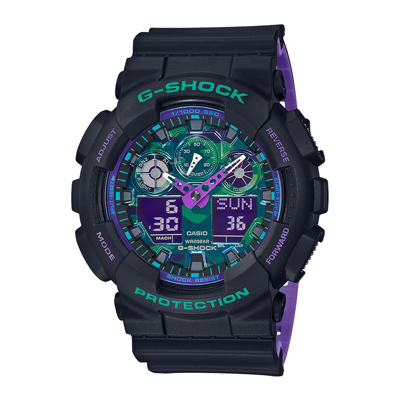 ����ŷ G-SHOCK ����֮�� GA-100BL-1ADR �޲���ʿ ˫���б� �˶����� 521Ԫ(����ȯ)