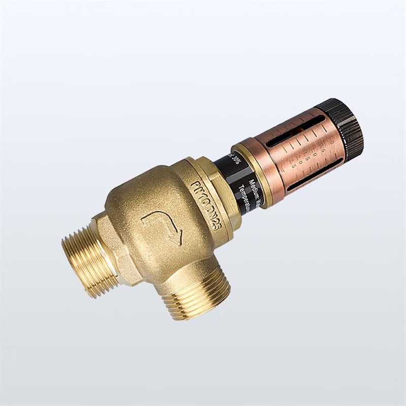 适用压差旁通阀稳定可调节空调热泵水利平衡阀门 铜自力式旁通阀 外牙