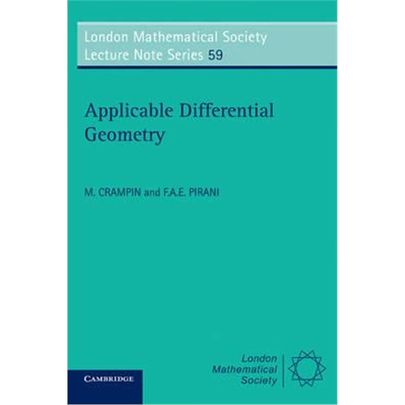 预订applicable differential geometry