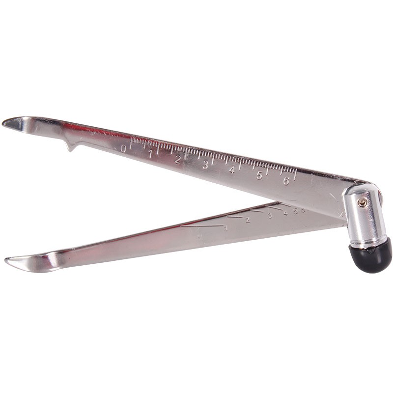 叩诊锤神经反射科不锈钢带尺子折叠敲打锤带刻度 不锈钢带尺叩诊锤 1