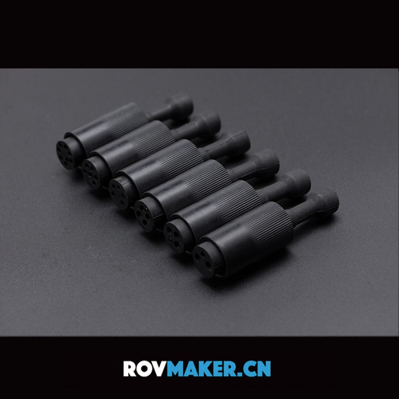 云启格定制适用水密插头母堵头 水密接插件 水下连接器 水下插头 400