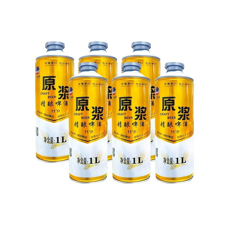 九洲传奇 贵州茅台镇 精酿原浆啤酒整箱  11°p小麦芽浑浊型全麦啤酒