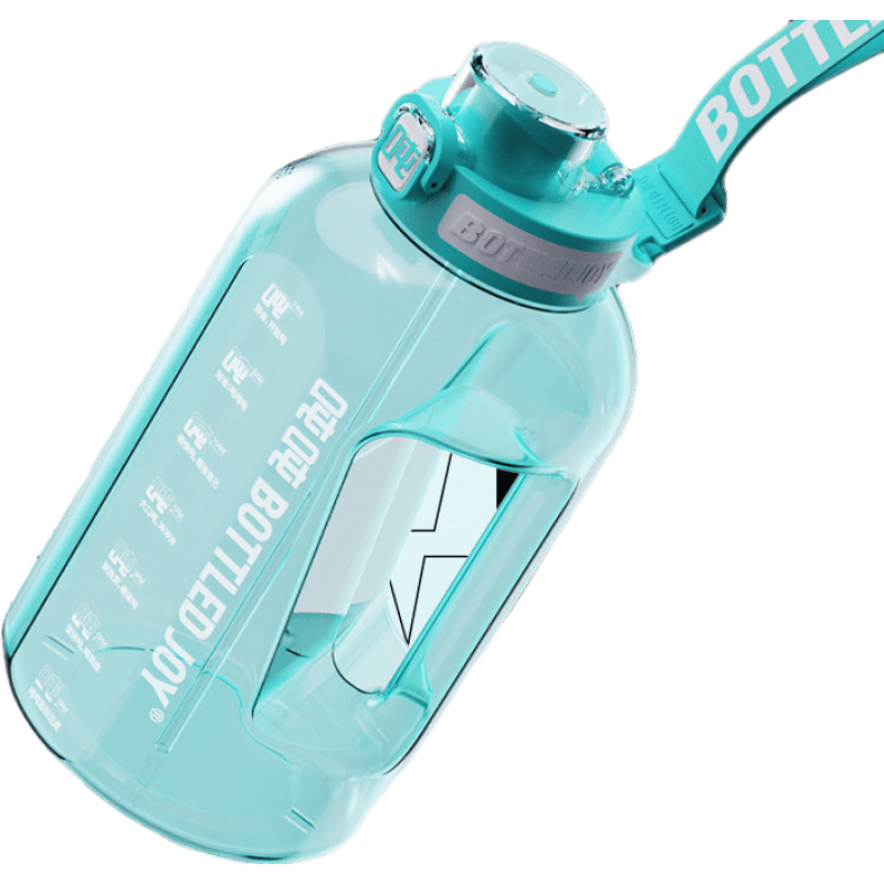 �ֶ�BOTTLED JOY�ֱֶ��ֶ�Ͱѧ��ˮ����һ��ͬ�����ܱ��Ӵ�����ˮ�� ��ɫ����+һ��˫��*Tritan 1.5L 139Ԫ