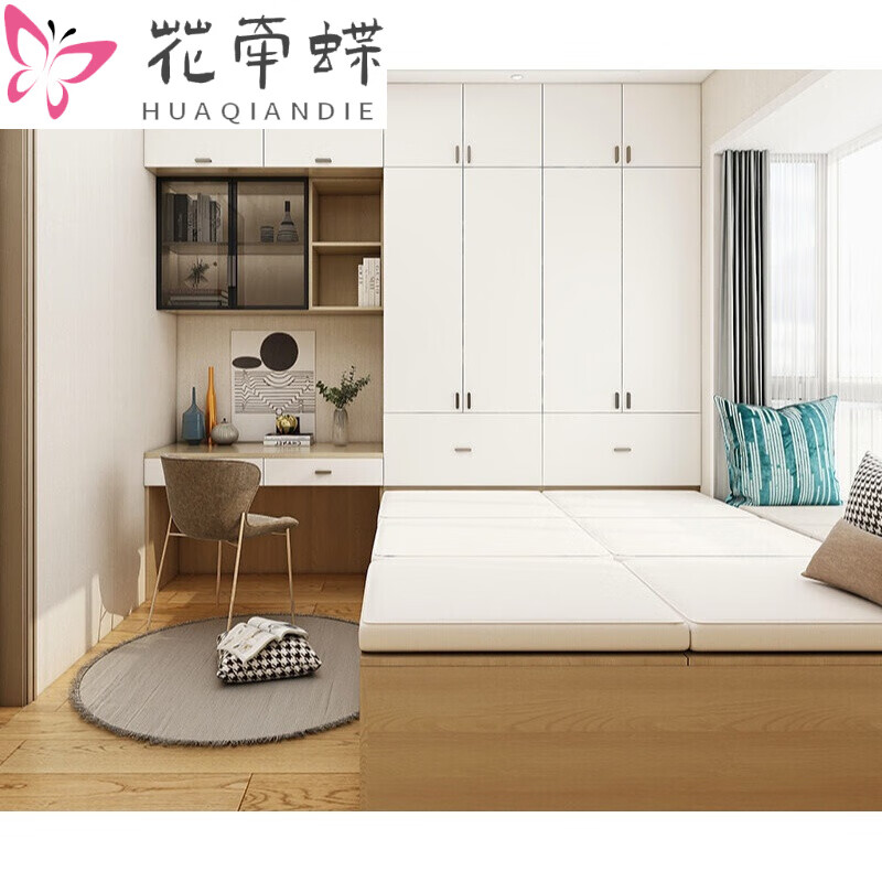 榻榻米房间屋衣柜书房小户型整体设计 定金色(详情咨询客服) 平方