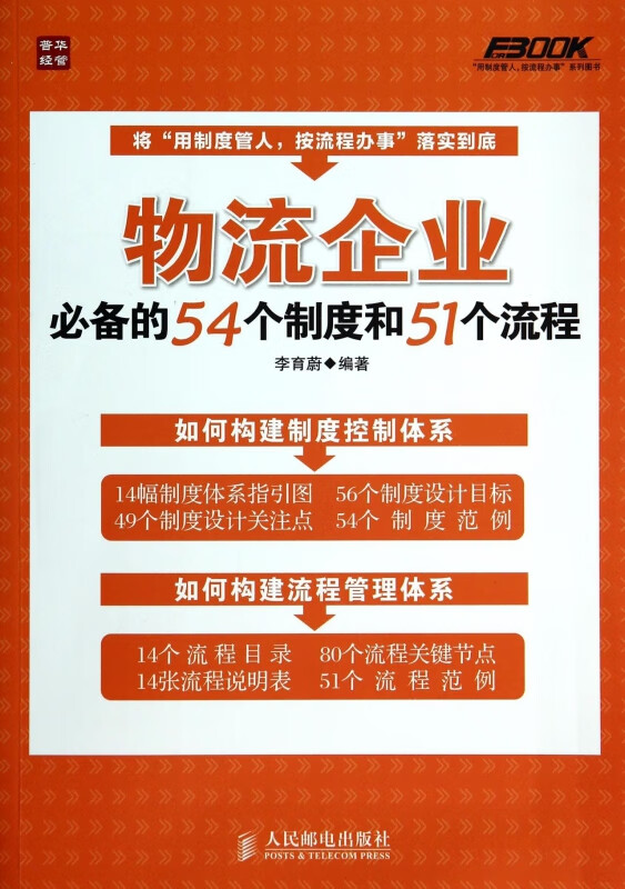 物流企业必备的54个制度和51个流程(用