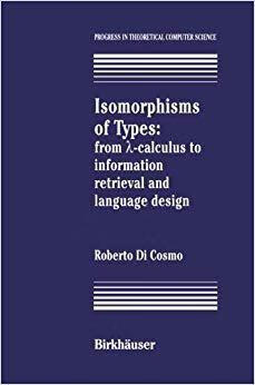 预订 isomorphisms of types