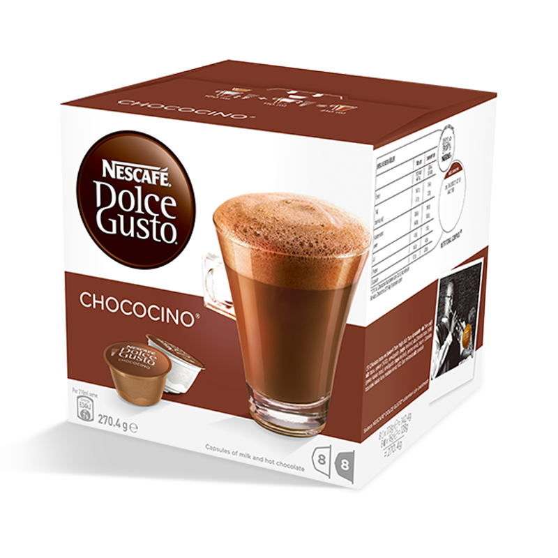 多趣酷思(Dolce Gusto)胶囊咖啡 花式牛奶巧克力咖啡胶囊 原装进口 旗舰店 16颗装