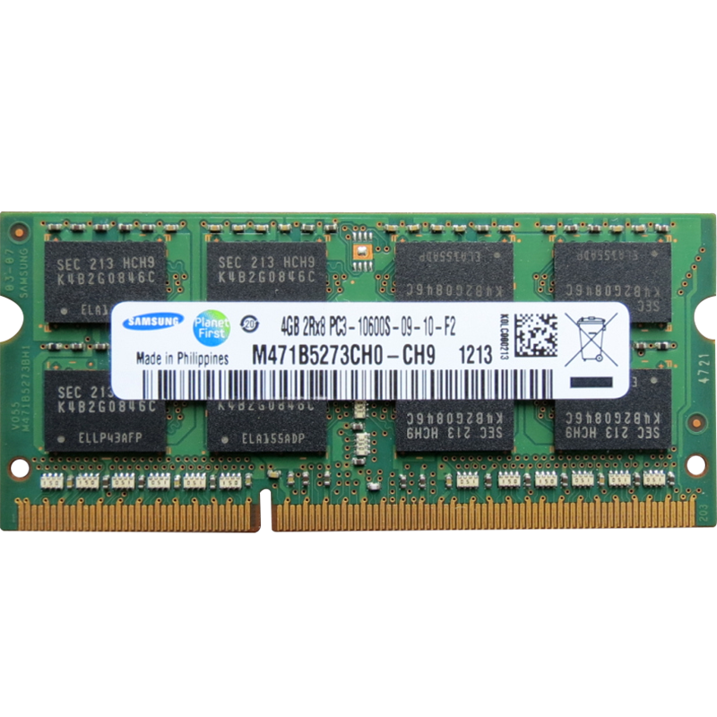 SAMSUNG 三星 内存条 兼容联想华硕戴尔惠普宏碁华为电脑内存 三星DDR3 4G 1333 笔记本内存